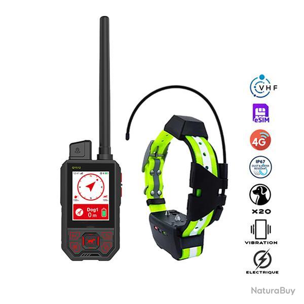 Pack GPS Chasse TR DOG V2 + Collier RoG V1 – Système Complet