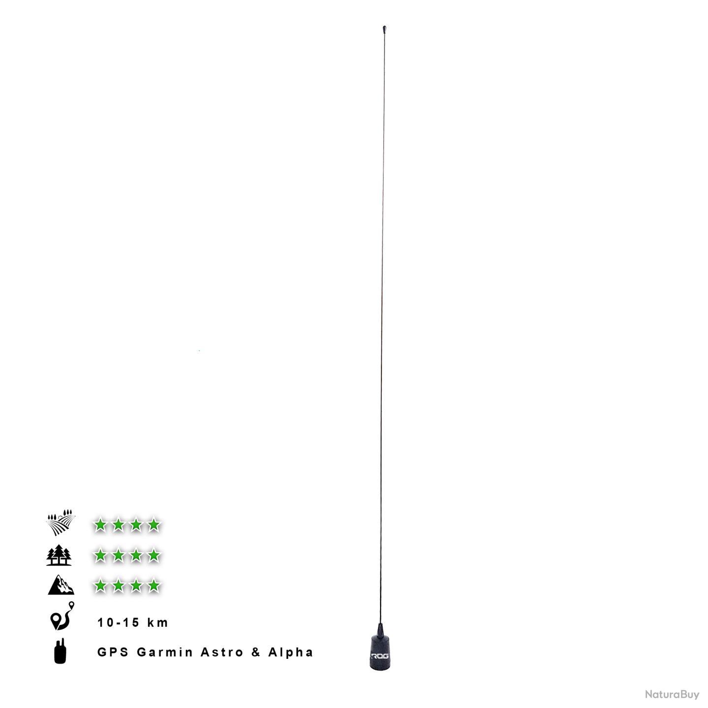 Tige Antenne 125cm Black Edition